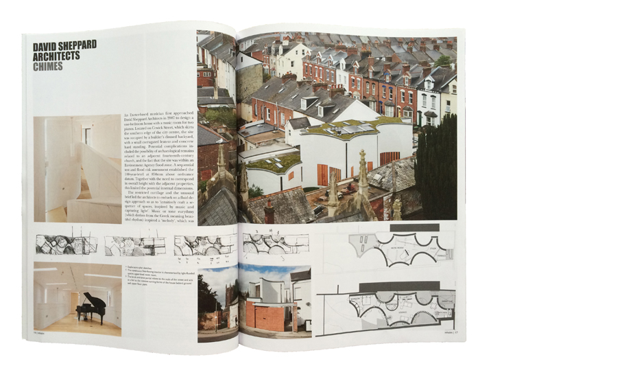 Article on Chimes in Architecture Today - Inhabit, Jun 2014